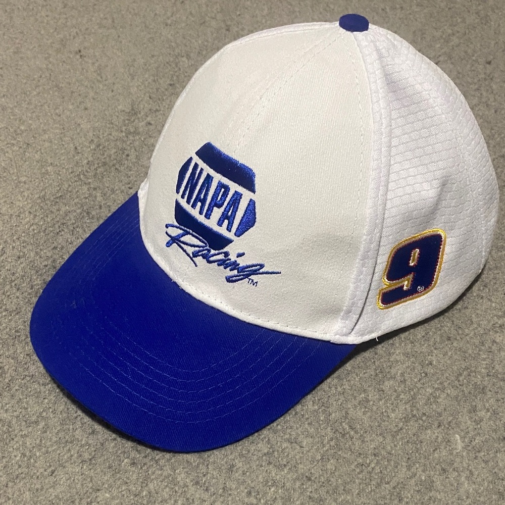 NAPA Racing White and Blue Cap